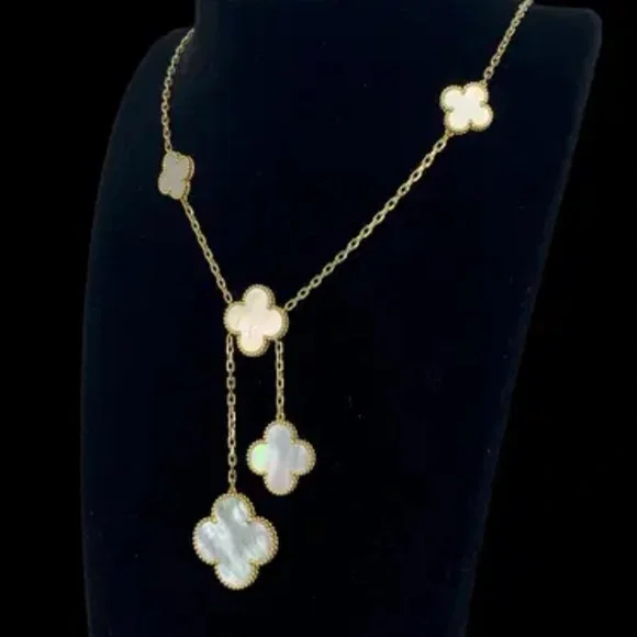 Elegant Clover Necklace โ Inspired by Timeless Luxury Design - Picture 1 of 14